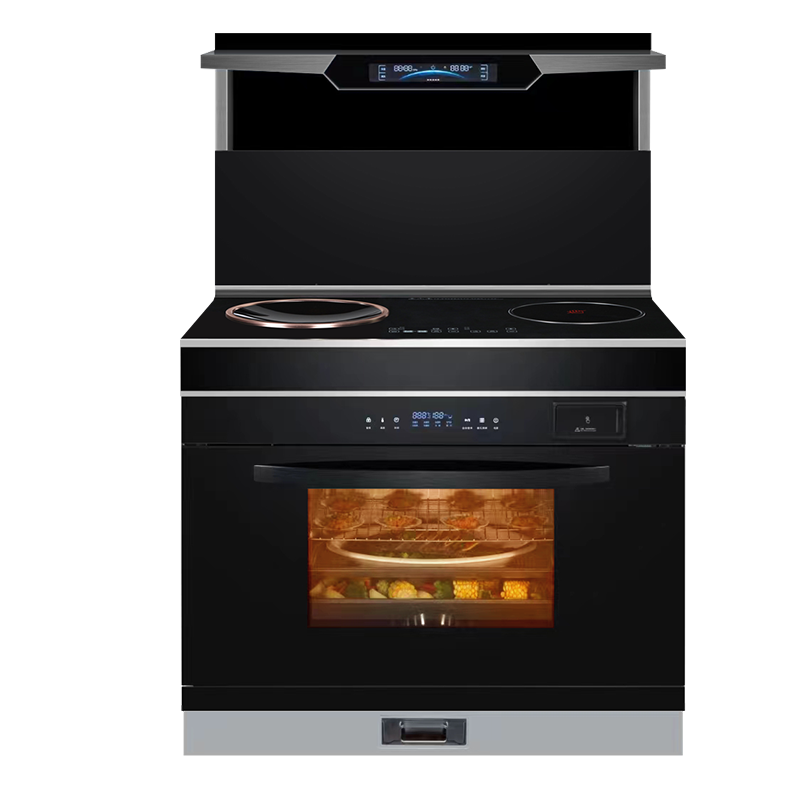 欧诚集成灶 纯电集成灶家用一体灶蒸烤保洁一体智能体感电磁炉电陶炉厨房大容量嵌入式蒸烤箱保洁柜抽油烟机燃气灶一体L22-1