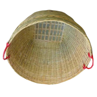 贝策 竹箩筐 口径56cm*高45cm 只