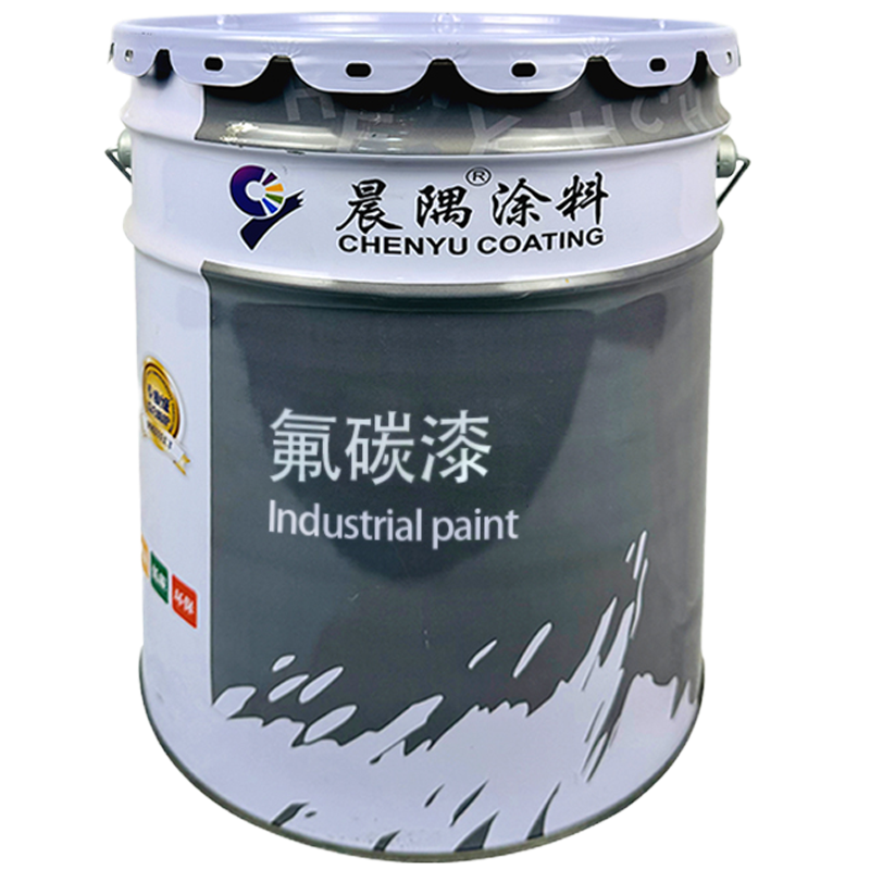 晨隅氟碳漆黄24kg 组