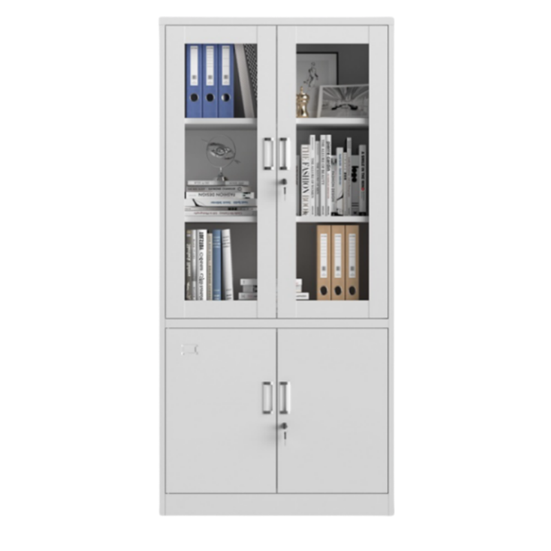 金佑莱更衣柜宿舍储物柜铁皮柜子玻璃文件柜资料柜凭证柜带工具柜 个(大器械柜)