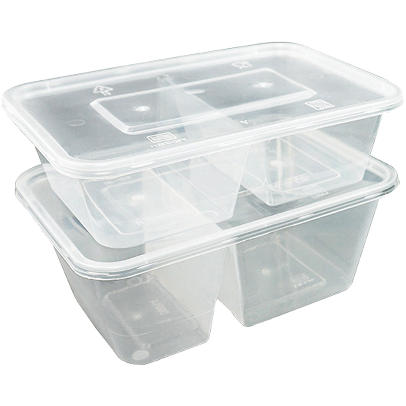 鑫鲲洋 一次性餐盒 1300ml五格 箱