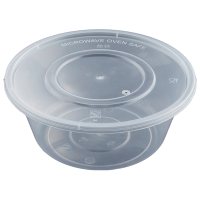 美威能 一次性圆形打包盒200只 1750ML/箱
