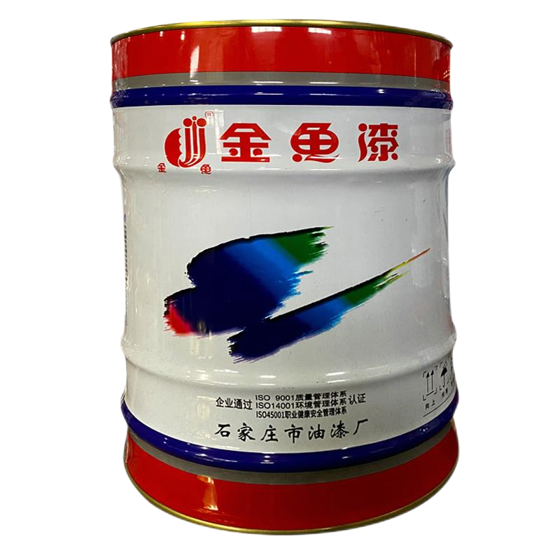 金鱼 铁红防锈漆 标价为每桶价格