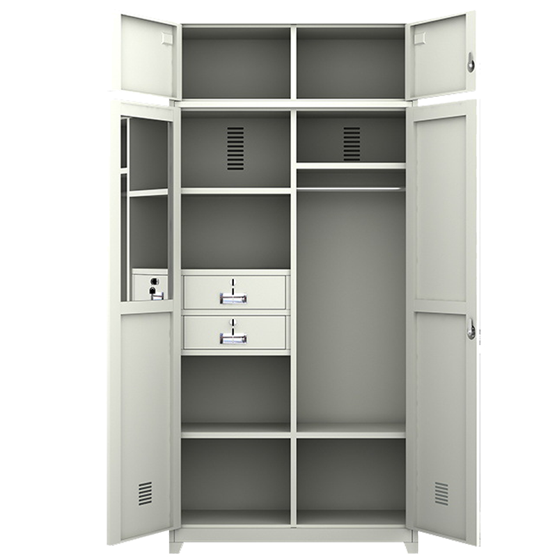 晋舰 内务柜更衣柜储物柜带抽屉挂衣柜物品收纳柜 内务柜A款