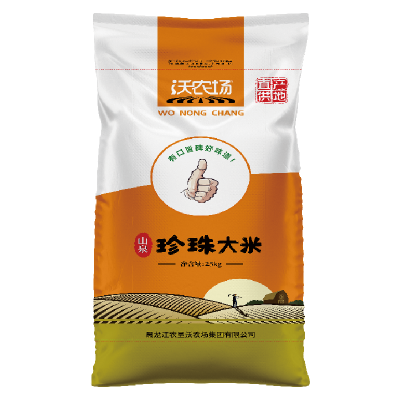 沃农场山泉珍珠大米25kg/袋
