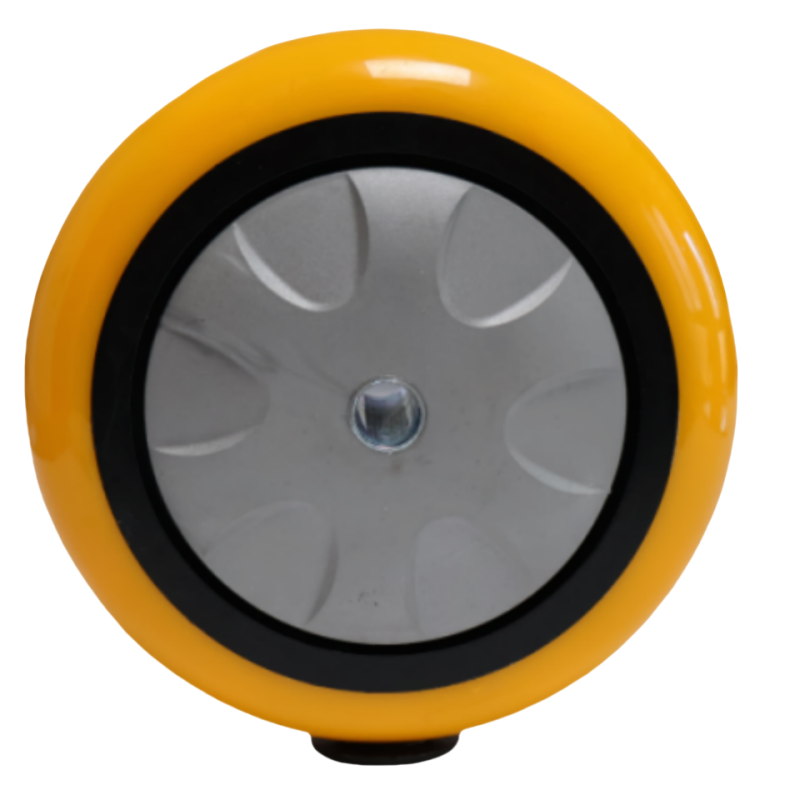三猫树 轮子/重型聚氨酯黄色8寸 个