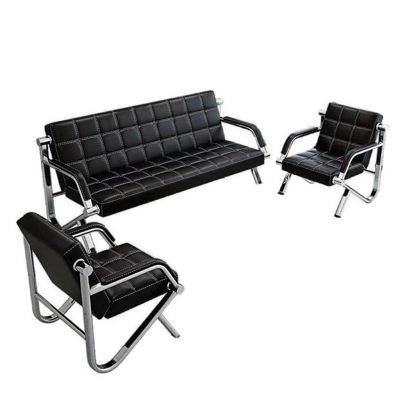 止臣 沙发 办公沙发会客接待沙发商务沙发简约办公室沙发 1+1+3