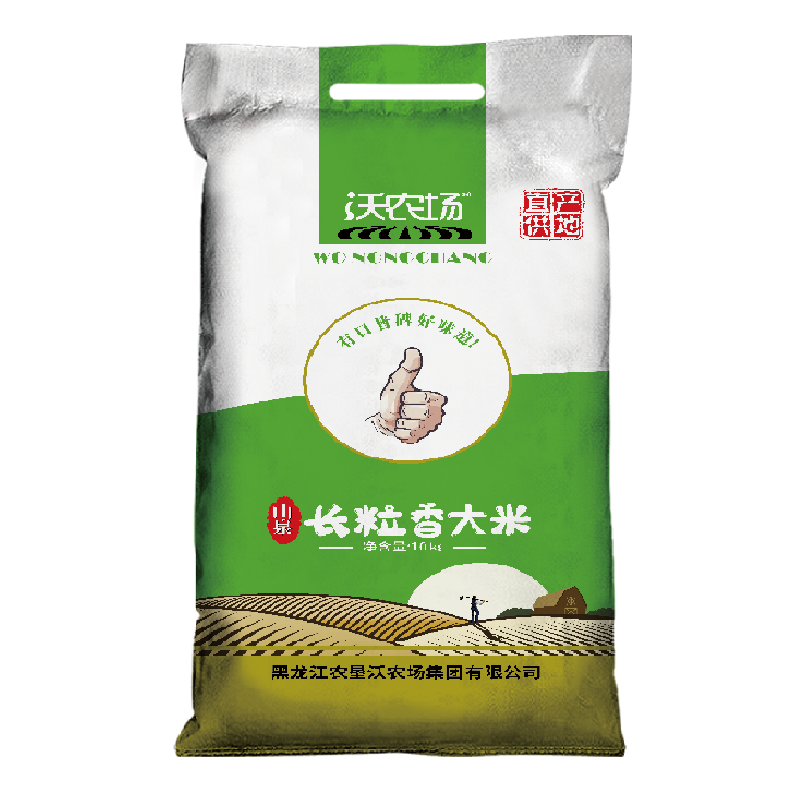 沃农场山泉长粒香大米10kg/袋