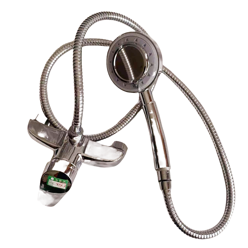 芈夏淋浴花洒4件套 镜面4件套铜套