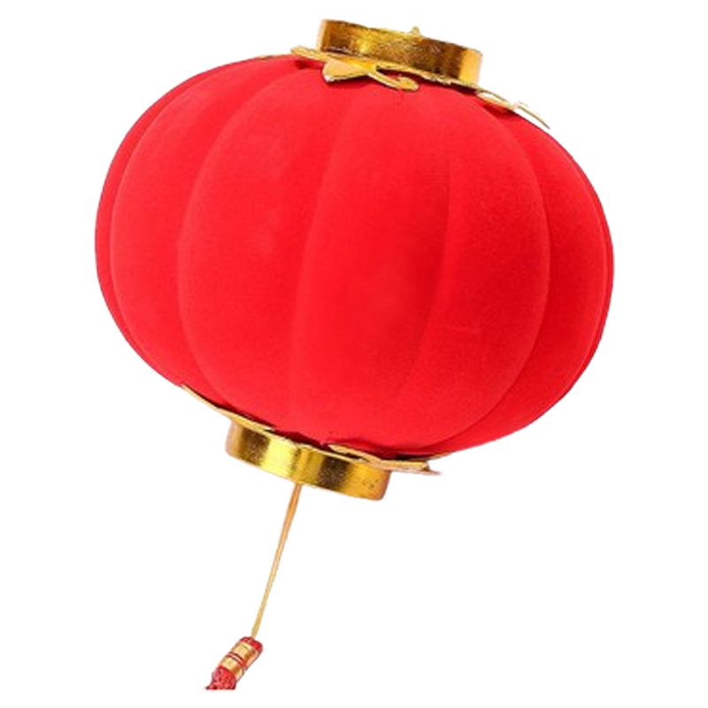 复岚 植绒灯笼 (13cm)4个/包