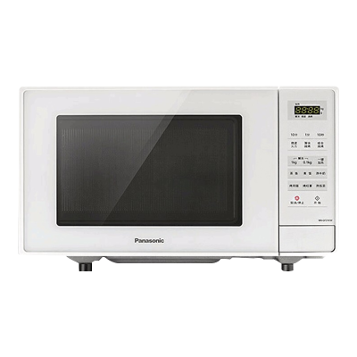 松下(Panasonic)微波炉家用多功能小型23L平板式智能全自动烧烤一体 NN-GF31K