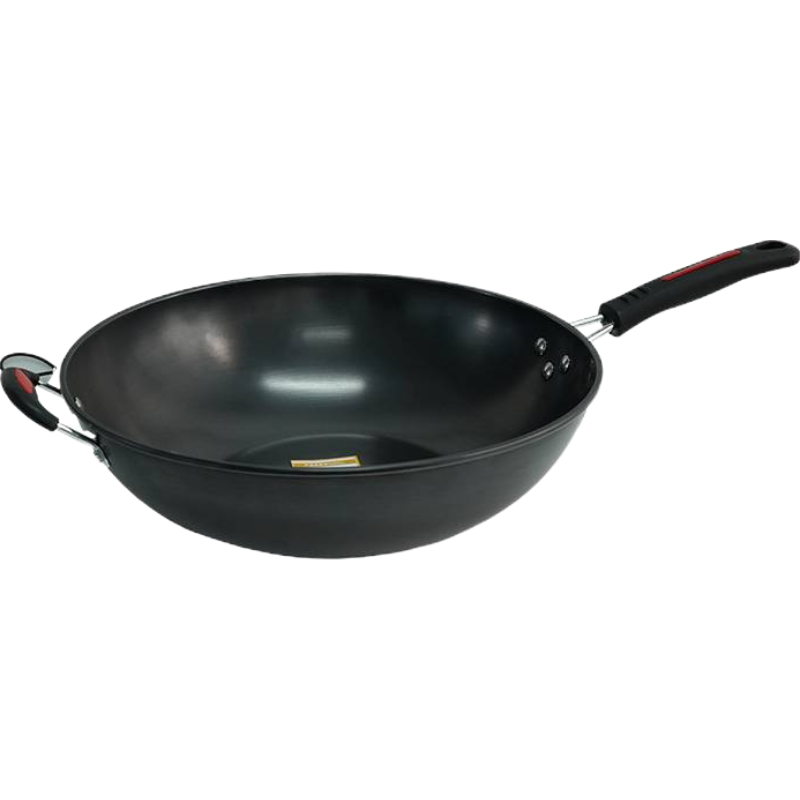 迈援 家用厨房 炒锅 32cm平底 个