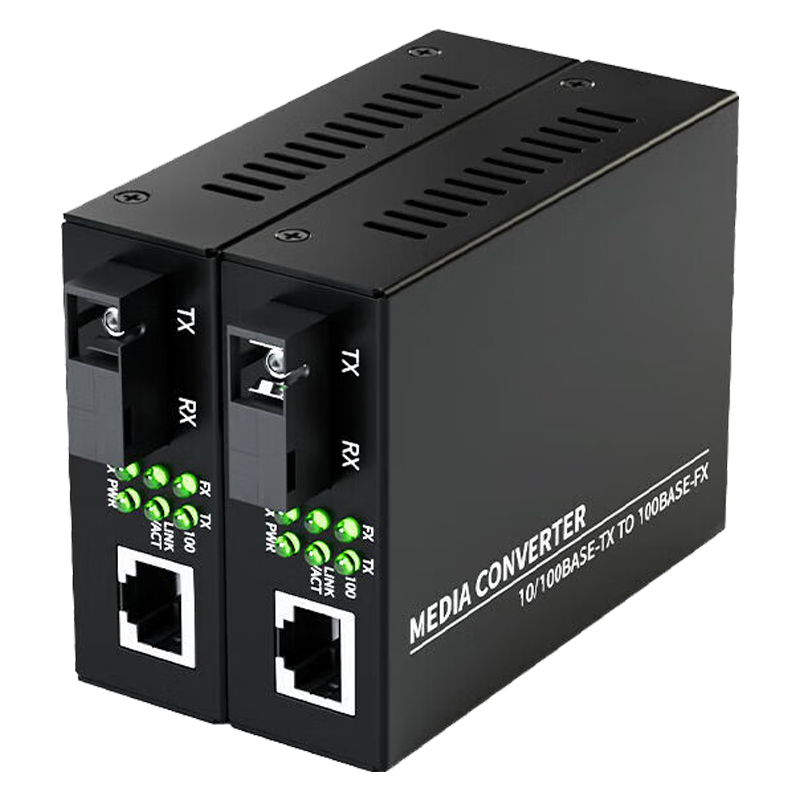 澳狒 收发器 千兆单模单纤光纤收发器光电转换器网线转光纤光端机 千兆单模单纤1光1电20km 1对