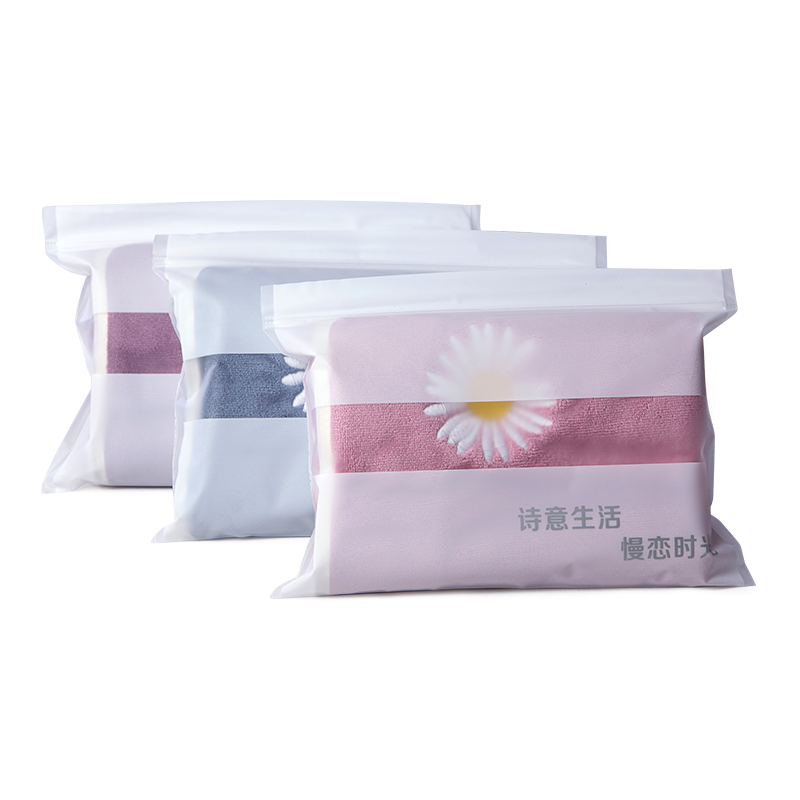 爱竹人 单条雏菊毛巾超细纤维 AZR-DTCJMS /袋