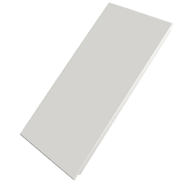 雅越白平面铝扣板600x1200x0.8mm/平方米