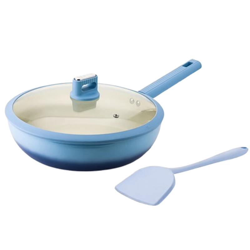 康巴赫锅具套装溢彩不粘炒锅锅铲锅具两件套LPB-CT30A