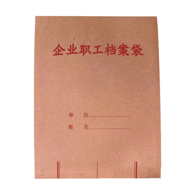 铁凇 企业职工档案袋 A4 个