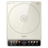 苏泊尔电磁炉电磁灶家用/商用2200W大功率大面板大线圈防辐降噪预约定时 C22-IA11[显影大彩屏配双锅]