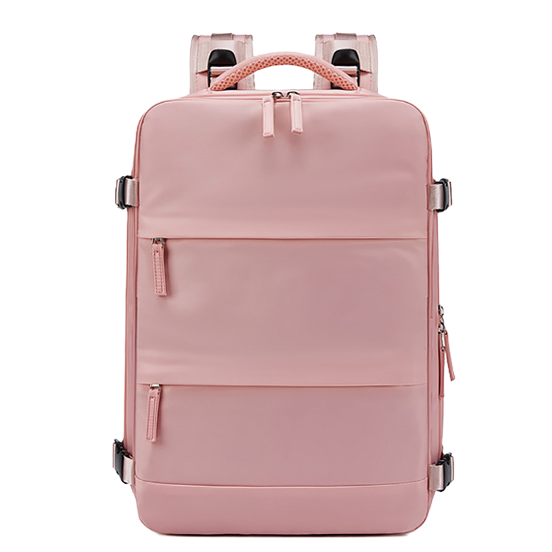 漫山 大容量旅行休闲双肩包女干湿分离背包出差电脑包男中大学生书包 MS-2028 (个)