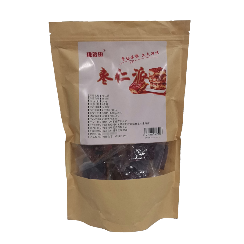 珑语田 枣仁派 250克 袋