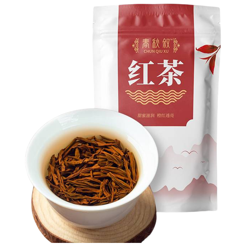 春秋叙 正山小种 茶叶 100g(一级) 袋