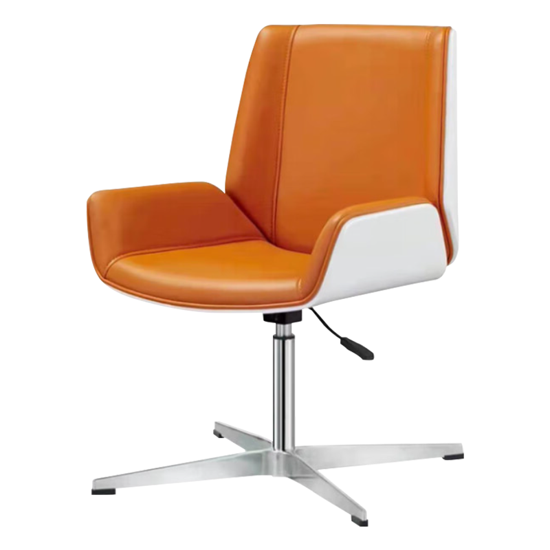 臻远 ZY-6702 办公椅皮椅时尚办公椅极简书房可升降电脑椅 西皮