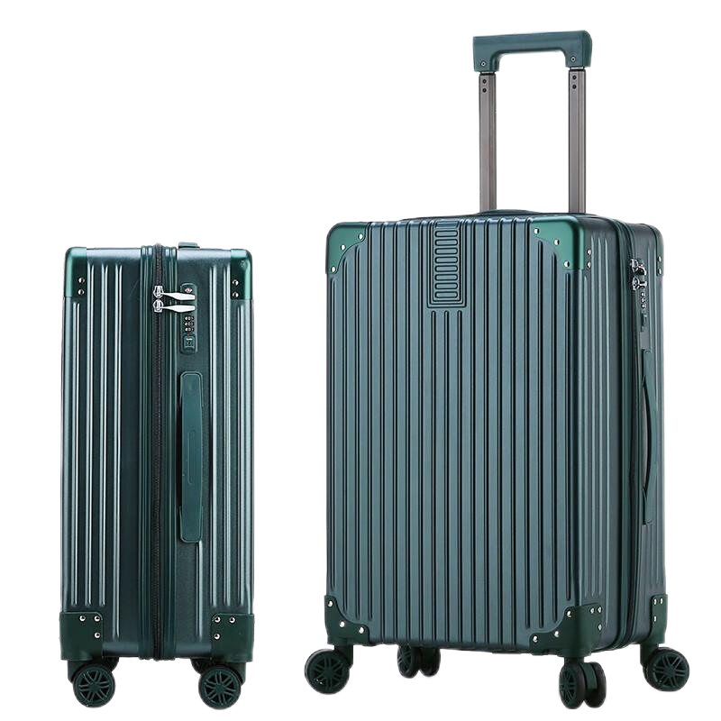 LOKANROO路卡尼袋鼠复古拉链款拉杆箱824/26寸