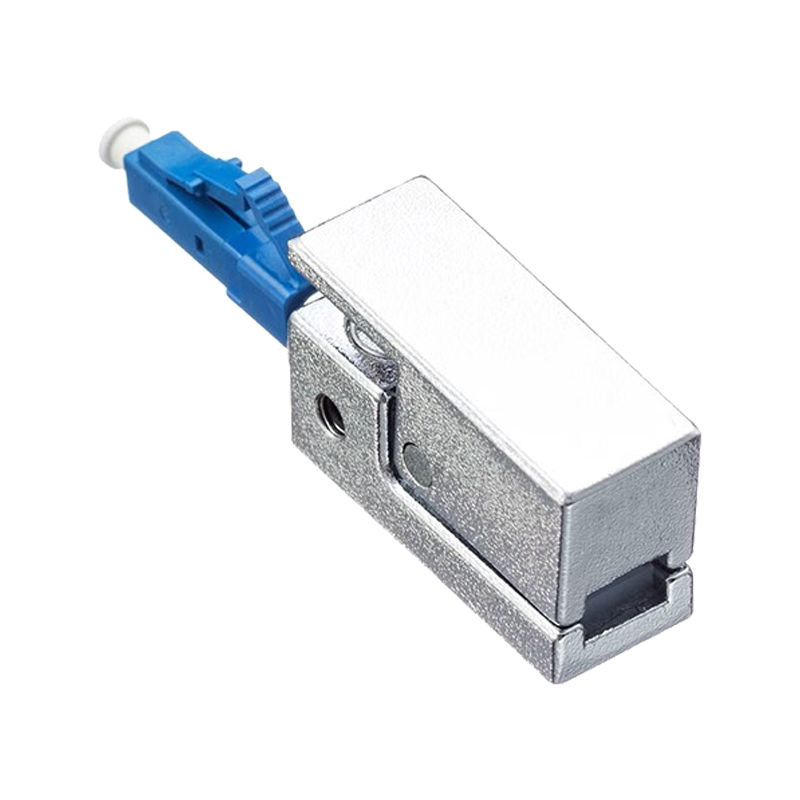 澳狒 LC 光纤转接头耦合器法兰盘 LC方形裸纤适配器 1个