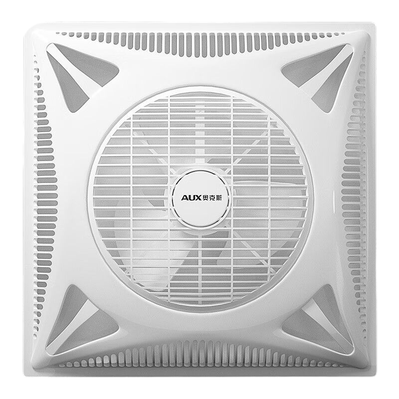 苏宁自营奥克斯天花板吸顶风扇吊顶电风扇集成嵌入式600x600石膏板铝扣板
