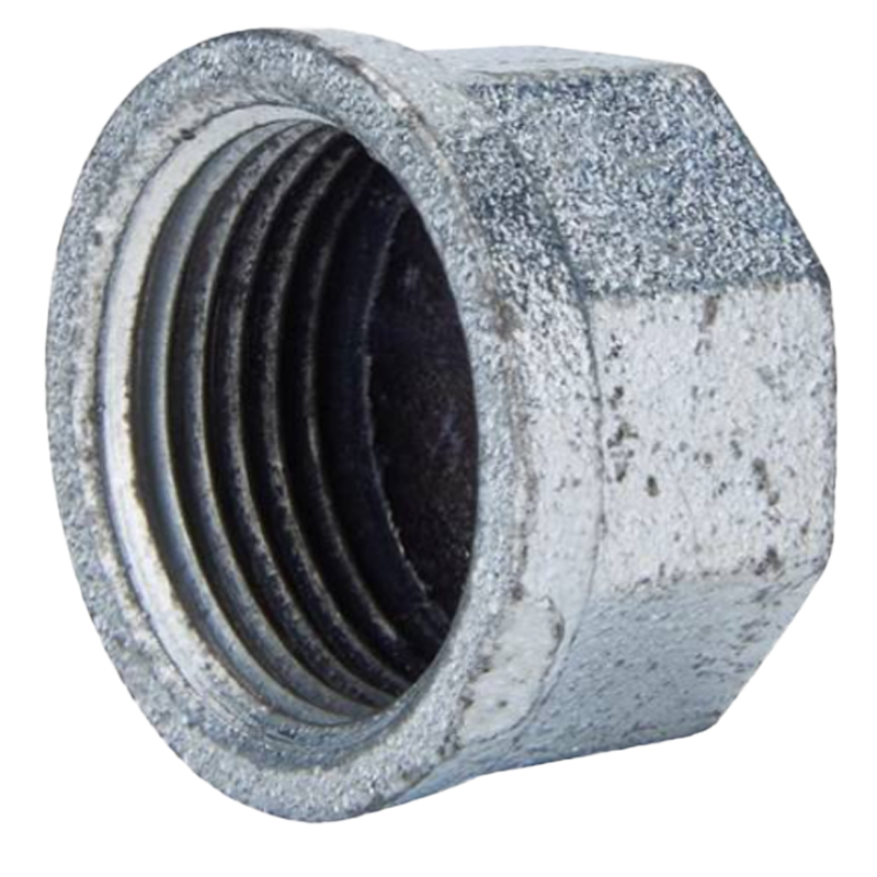 珈瑄镀锌管帽 内丝堵管堵闷头接头盖帽DN25 单位:个