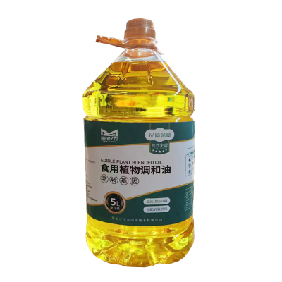 哈铁亿农 非转基因食用植物调和油 5L/桶