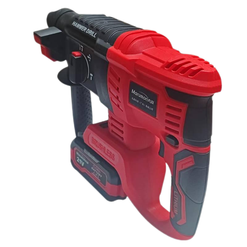 丸森(Marumori)21V圆头无刷锂电电锤轻锤 WS-026(两电一充) 套