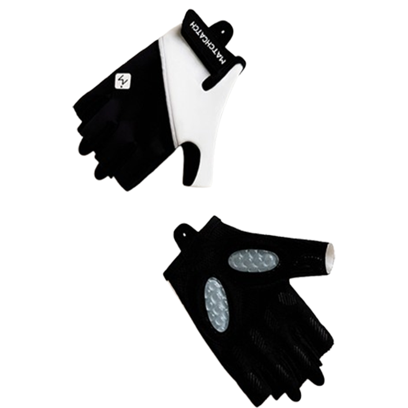 闪电客健身手套女户外运动骑行透气减震半指男器械训练防起茧摩托车自行车手套