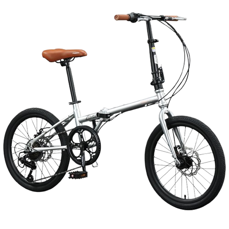 凤凰(PHOENIX)折叠自行车禧玛诺变速成人便携男女款小型20寸学生车