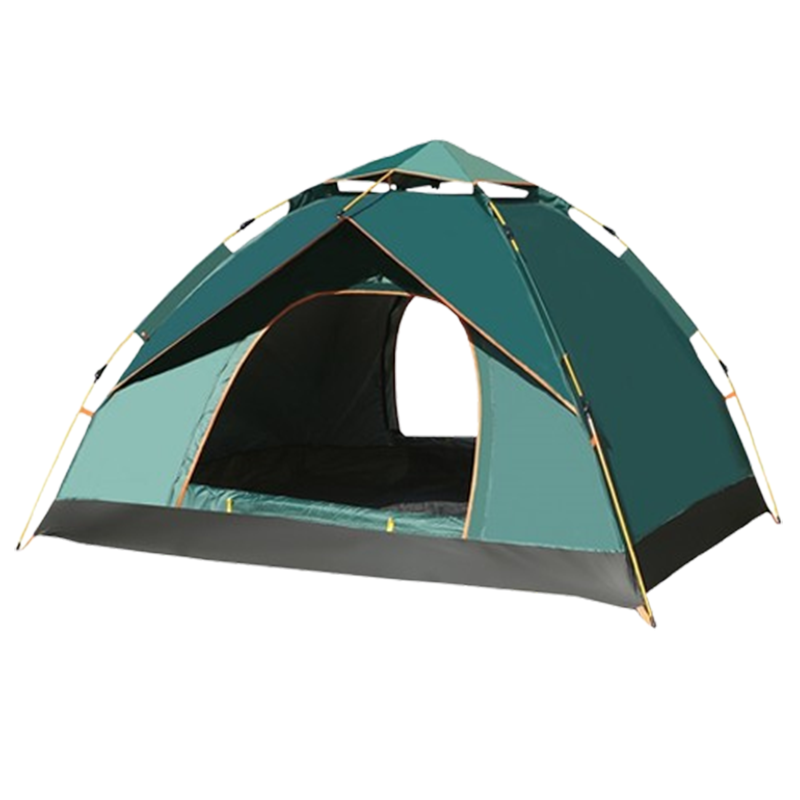 闪电客帐篷户外便携式折叠露营装备野餐用品全自动弹开野外室内