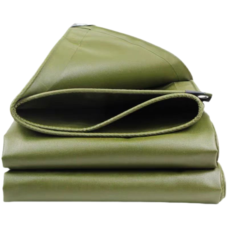 德力彩 篷布 防雨布 定制800克双面涂层帆布 平方米