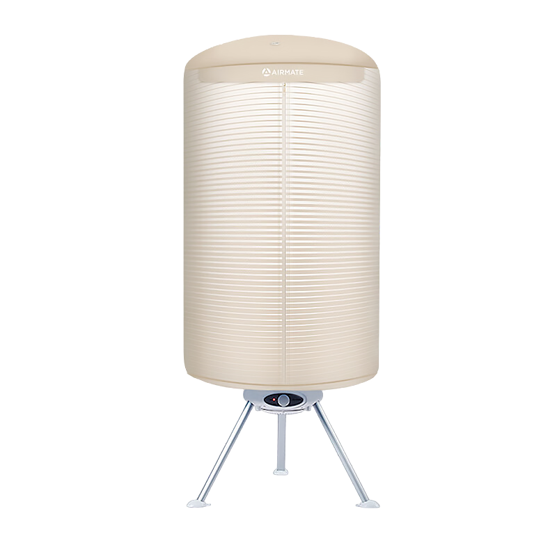 艾美特干衣机家用立式烘干机婴儿衣物内衣风干机烘衣机烘鞋器衣柜式 HGY1002P-W[条纹款]