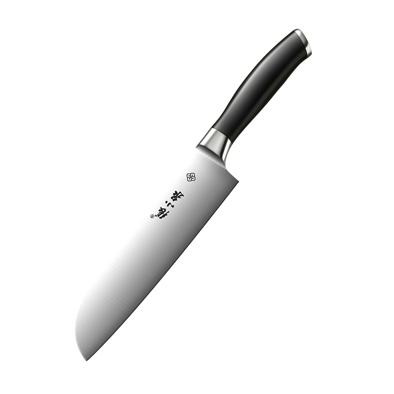 张小泉水果刀家用小厨刀锋利料理刀厨师刀带鞘瓜果刀官方正品8138
