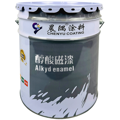 晨隅醇酸磁漆黄20kg/桶