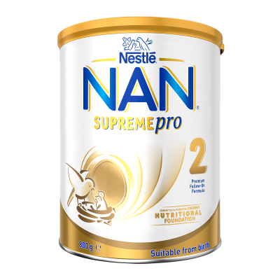 (3罐装)雀巢 Nestle 超级能恩婴幼儿奶粉2段 800g(6-12个月)A2能恩婴幼儿奶粉