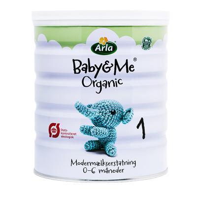 原装进口丹麦 Arla/阿拉 宝贝与我婴儿配方奶粉HMO极光版1段(0-6个月) 800g/罐