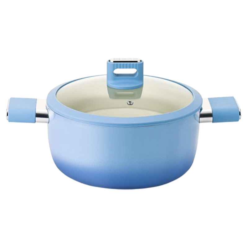 康巴赫汤炖锅溢彩不粘可视钢化玻璃不粘锅LPB-TD24A