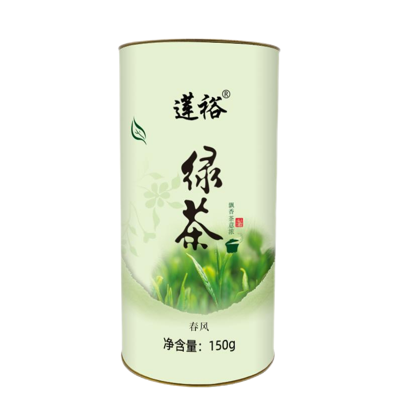 莲裕绿茶春风150克桶