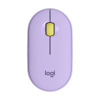 罗技(Logitech) LOGITECH PEBBLE无线鼠标-星暮紫