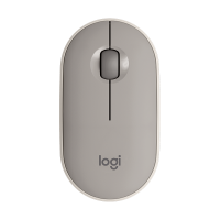罗技(Logitech) LOGITECH PEBBLE无线鼠标-烟云灰