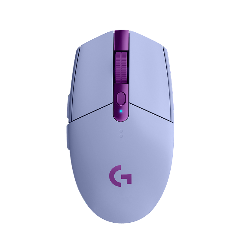 罗技(Logitech)G304电竞游戏无线鼠标USB接收台式机笔记本电脑通用正品原装便携绝地求生神器吃鸡宏APEX紫色