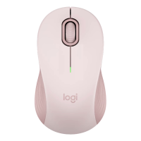 罗技(Logitech)M550无线蓝牙鼠标 办公蓝牙鼠标人体工学双模鼠标大小手可选男女通用 粉色