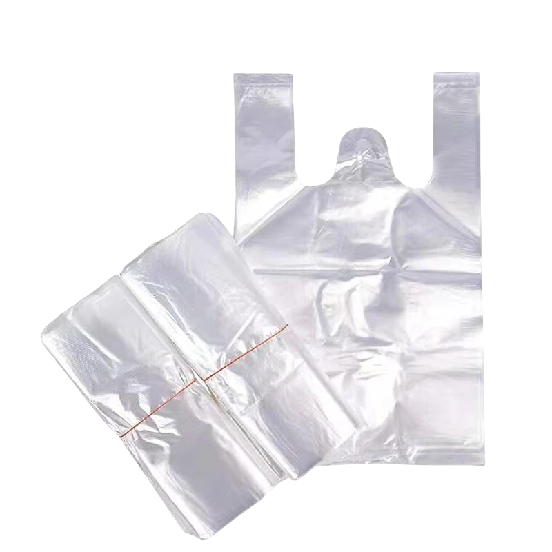 [鑫志友]透明白色手提塑料袋 垃圾袋 特厚 26*38cm 100个/捆