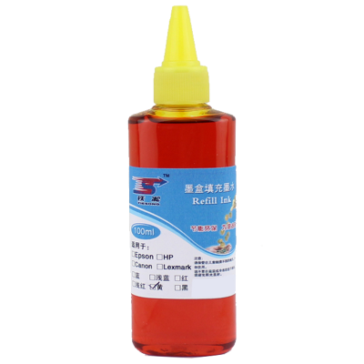 铁凇 墨水 黄色100ML 瓶