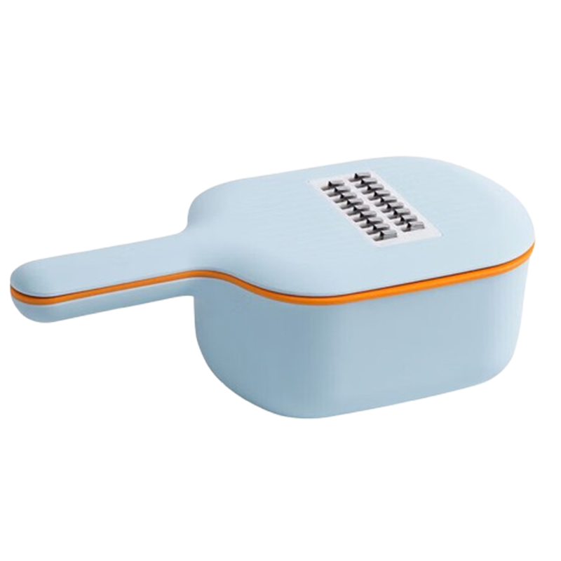 美厨切丝器安全护手全身水洗厨房切土豆丝神器浅蓝色MCPJ9501